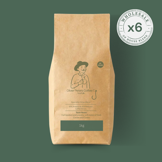 OP House Blend | Supa Crema Brazilian | 6 x 1KG